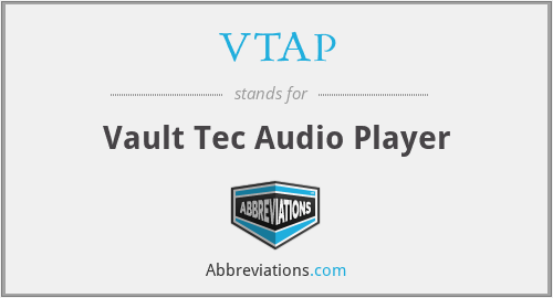 VTAP - Vault Tec Audio Player