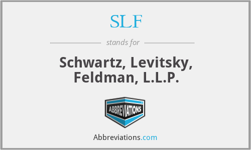 SLF - Schwartz, Levitsky, Feldman, L.L.P.