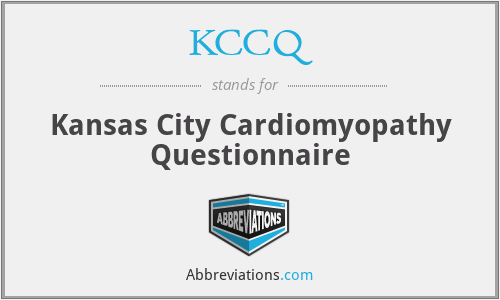 KCCQ - Kansas City Cardiomyopathy Questionnaire