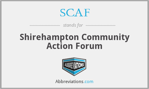 SCAF - Shirehampton Community Action Forum