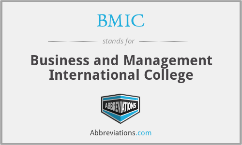 BMIC - Business and Management International College