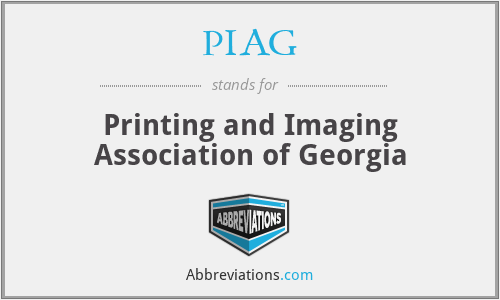 PIAG - Printing and Imaging Association of Georgia