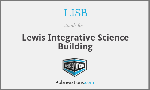 LISB - Lewis Integrative Science Building