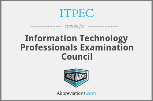 ITPEC - Information Technology Professionals Examination Council