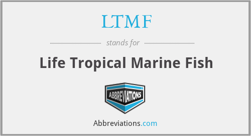 LTMF - Life Tropical Marine Fish