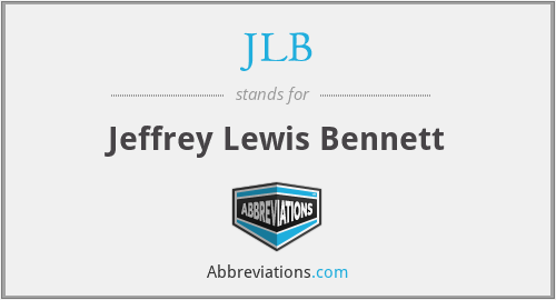 JLB - Jeffrey Lewis Bennett