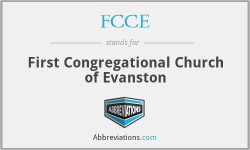FCCE - First Congregational Church of Evanston
