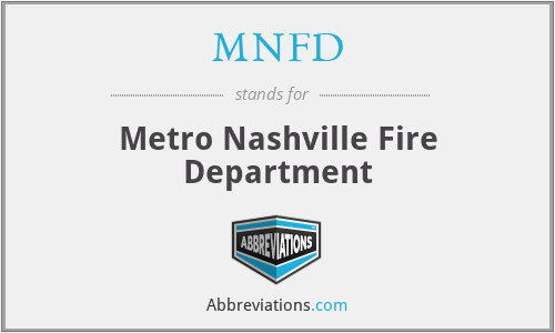 MNFD - Metro Nashville Fire Department