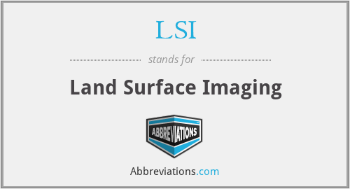 LSI - Land Surface Imaging