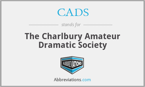 CADS - The Charlbury Amateur Dramatic Society