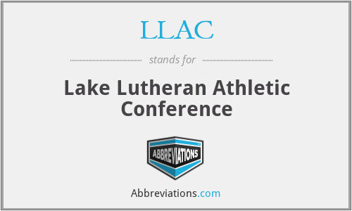 LLAC - Lake Lutheran Athletic Conference
