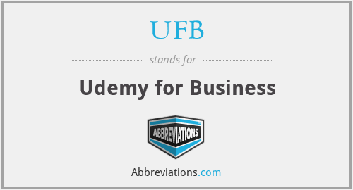 UFB - Udemy for Business