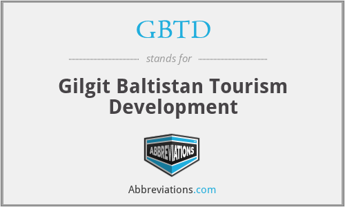 GBTD - Gilgit Baltistan Tourism Development