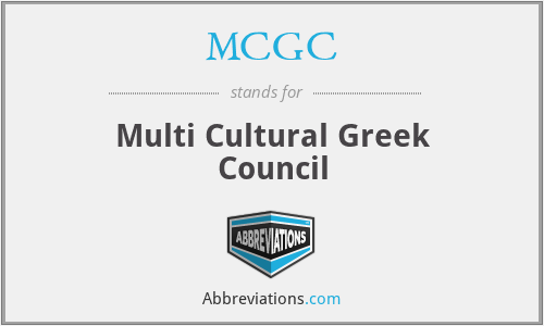 MCGC - Multi Cultural Greek Council