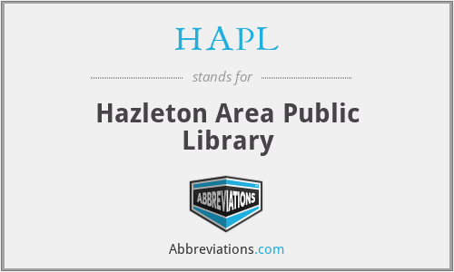 HAPL - Hazleton Area Public Library