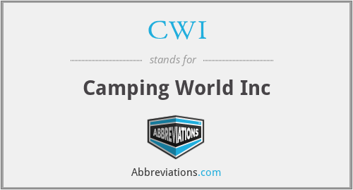 CWI - Camping World Inc