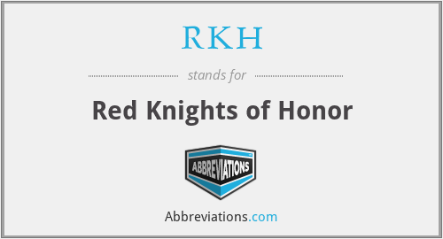 RKH - Red Knights of Honor
