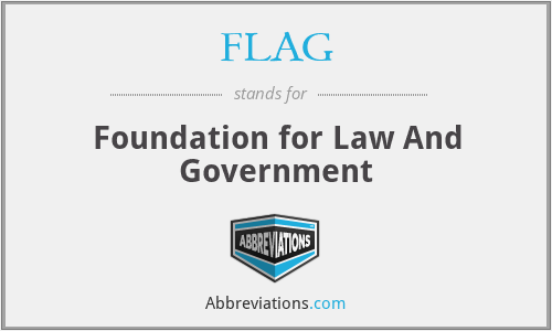 FLAG - Foundation for Law And Government
