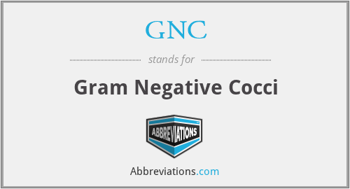 GNC - Gram Negative Cocci