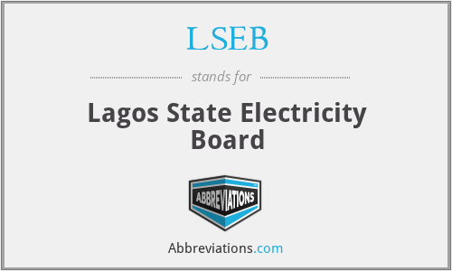 LSEB - Lagos State Electricity Board