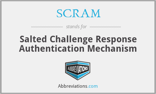 SCRAM - Salted Challenge Response Authentication Mechanism