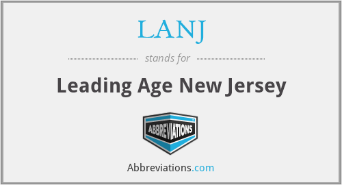 LANJ - Leading Age New Jersey