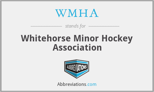WMHA - Whitehorse Minor Hockey Association