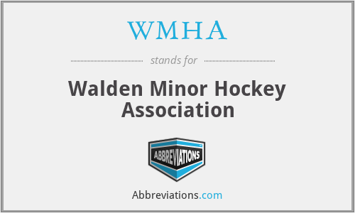 WMHA - Walden Minor Hockey Association