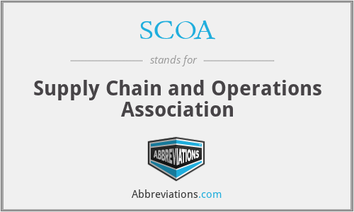 SCOA - Supply Chain and Operations Association