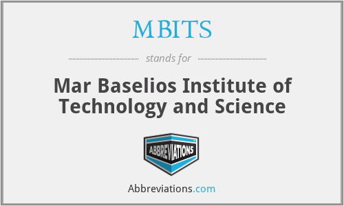 MBITS - Mar Baselios Institute of Technology and Science