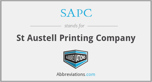 SAPC - St Austell Printing Company