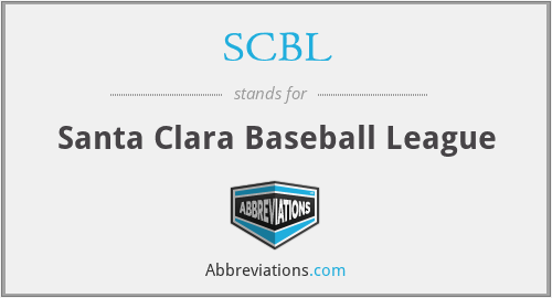 SCBL - Santa Clara Baseball League