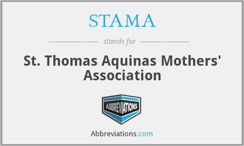 STAMA - St. Thomas Aquinas Mothers' Association