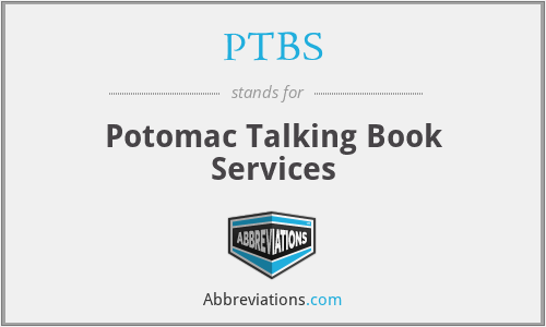 PTBS - Potomac Talking Book Services