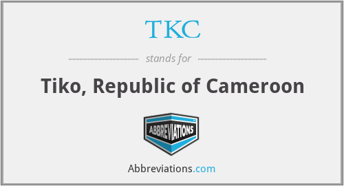 TKC - Tiko, Republic of Cameroon