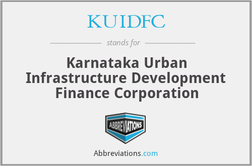 KUIDFC - Karnataka Urban Infrastructure Development Finance Corporation