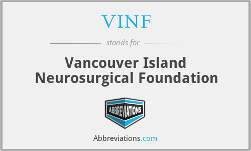 VINF - Vancouver Island Neurosurgical Foundation
