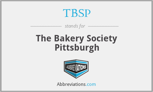 TBSP - The Bakery Society Pittsburgh