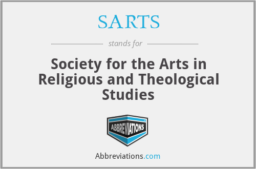 SARTS - Society for the Arts in Religious and Theological Studies