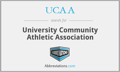 UCAA - University Community Athletic Association