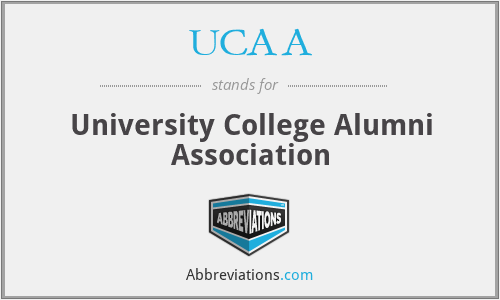 UCAA - University College Alumni Association