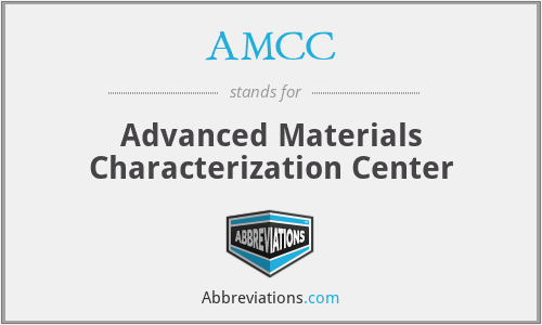 AMCC - Advanced Materials Characterization Center