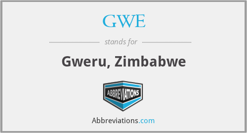 GWE - Gweru, Zimbabwe