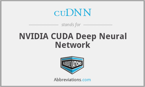 cuDNN - NVIDIA CUDA Deep Neural Network