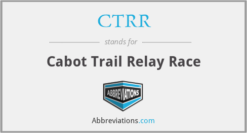 CTRR - Cabot Trail Relay Race