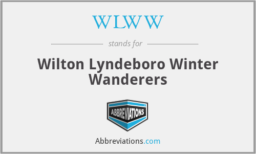 WLWW - Wilton Lyndeboro Winter Wanderers