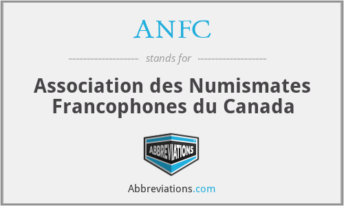 ANFC - Association des Numismates Francophones du Canada