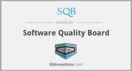 SQB - Software Quality Board