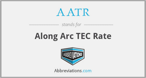 AATR - Along Arc TEC Rate
