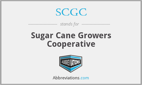 SCGC - Sugar Cane Growers Cooperative